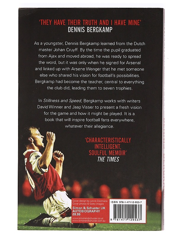 Stillness and Speed - Dennis Bergkamp - Elämäkerrat ja muistelmat - 10105364654 - 1