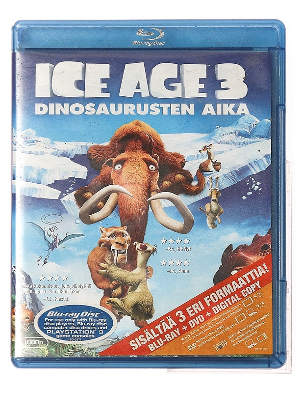 Ice age 3 dinosaurusten aika - Blu-ray - Blu-ray-levyt - 10105364681 - 0