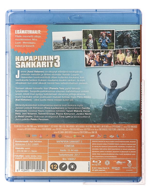 Napapiirin sankarit 3 -Blu-ray - Blu-ray-levyt - 10105364686 - 1