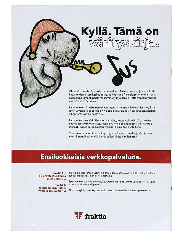 24 pages of manatee värityskirja - Lastenkirjat - 10105364793 - 1