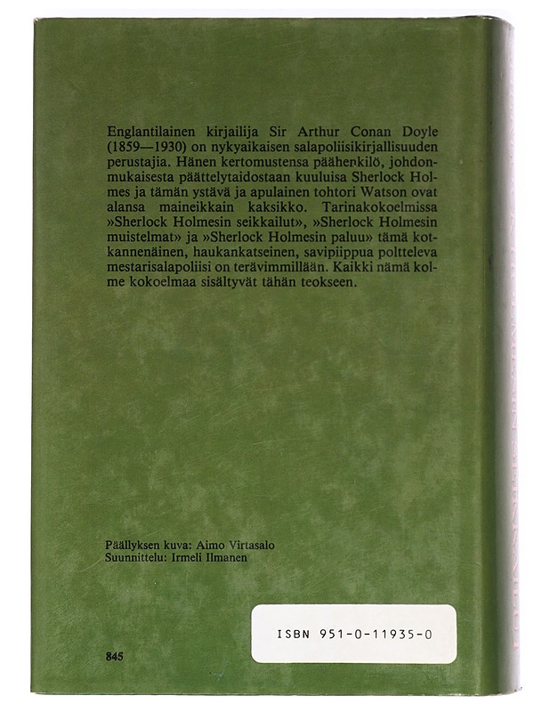 Sherlock Holmesin seikkailut. 1-2 - Doyle, Arthur Conan - Jännitys ja dekkarit - 10105364880 - 1