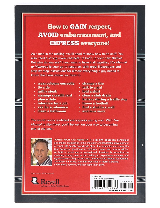 Manual To Manhood - Jonathan Catherman - Kirja lahjaksi - 10105364919 - 1