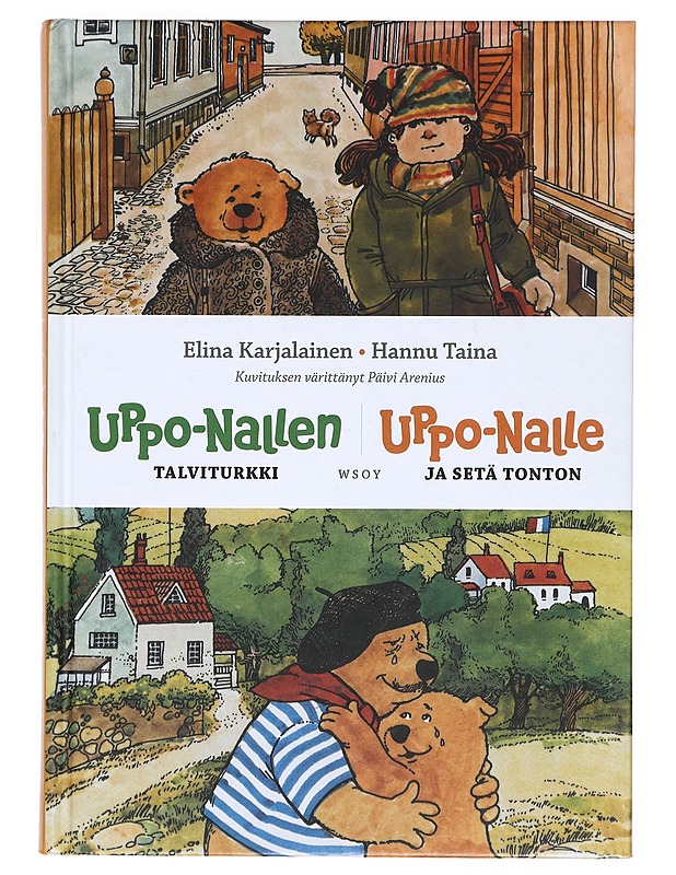 Uppo-Nallen talviturkki ; Uppo-Nalle ja setä Tonton - Karjalainen, Elina - Lastenkirjat - 10105365003 - 0
