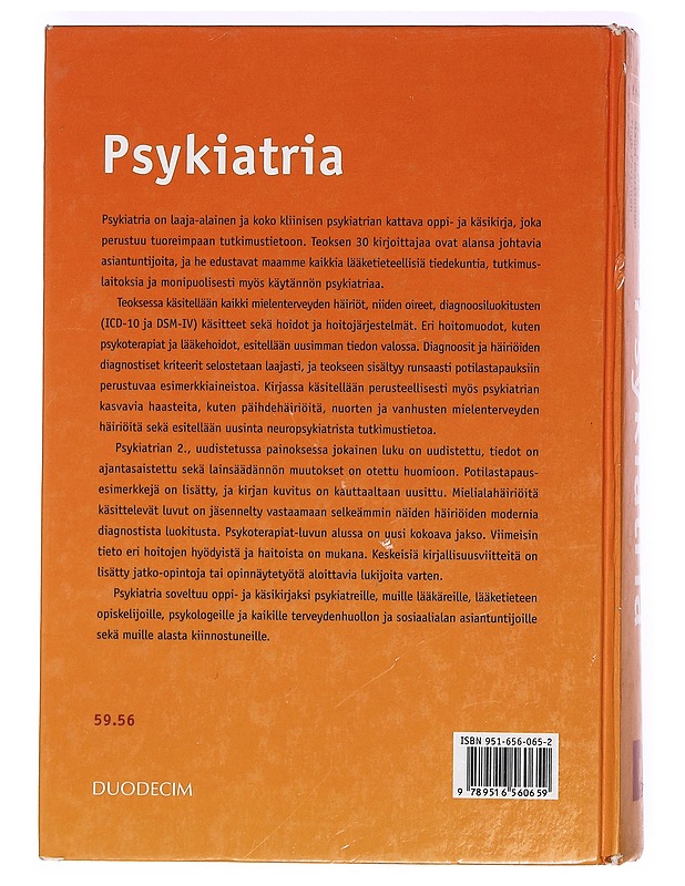 Psykiatria - Lönnqvist, Jouko - Tietokirjat ja oppaat - 10105365011 - 1