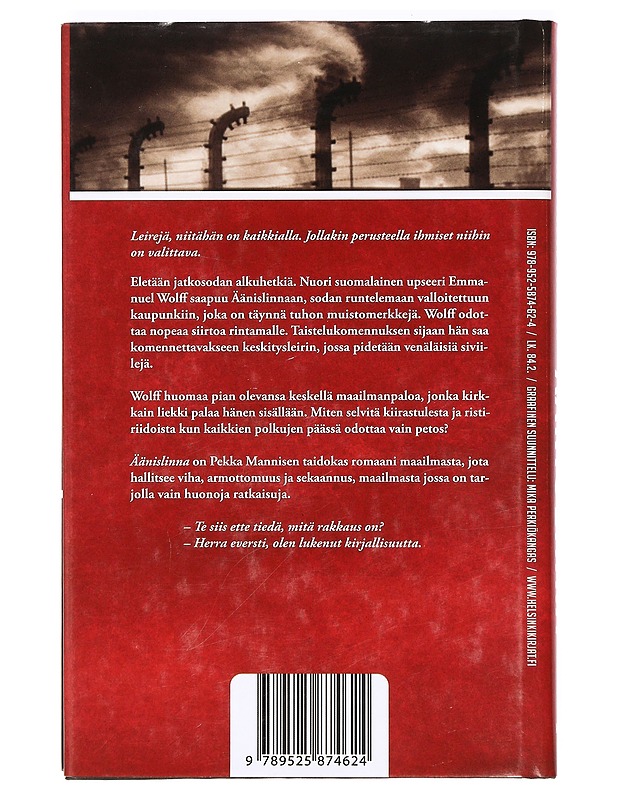 Äänislinna - Pekka Manninen - Romaanit ja novellit - 10105365145 - 1