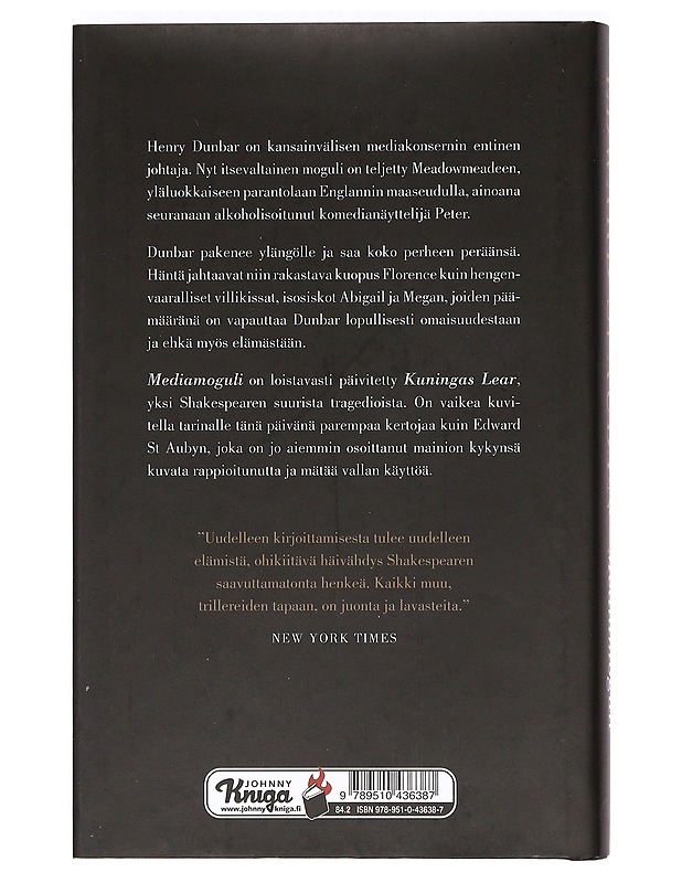 Mediamoguli - St. Aubyn, Edward - Romaanit ja novellit - 10105365150 - 1