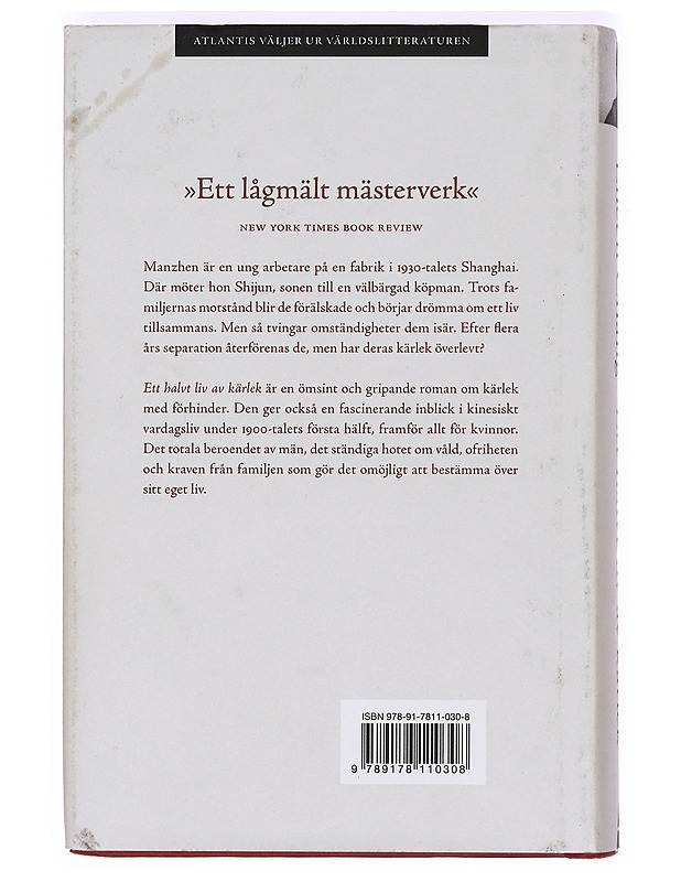 Ett halvt liv av kärlek - Zhang, Ailing - Romaanit ja novellit - 10105365193 - 1