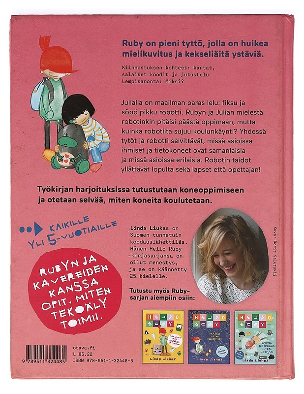 Hello Ruby : robotti koulussa - Linda Liukas - Lastenkirjat - 10105365221 - 1