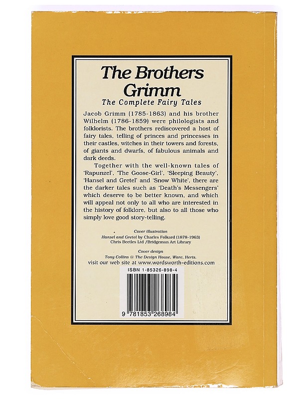 The Brothers Grimm : the complete fairy tales - Brothers Grimm - Lastenkirjat - 10105365245 - 1