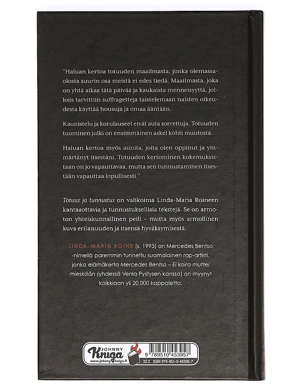 Mercedes Bentso : totuus ja tunnustus - Linda-Maria Roine - Elämäkerrat ja muistelmat - 10105365262 - 1
