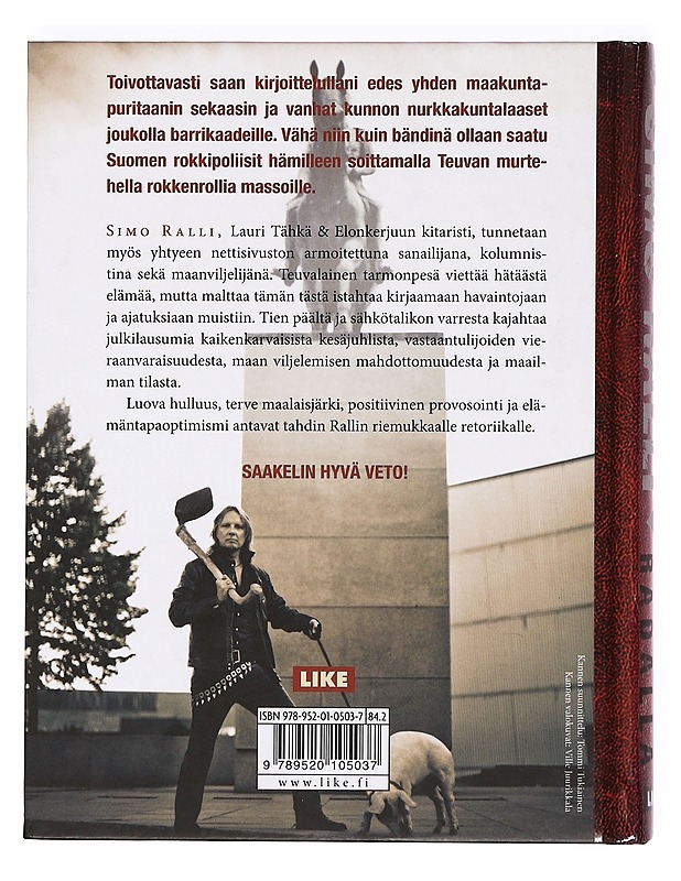 Ralli radalla - Simo Ralli - Musiikki- ja elokuvakirjat - 10105365266 - 1