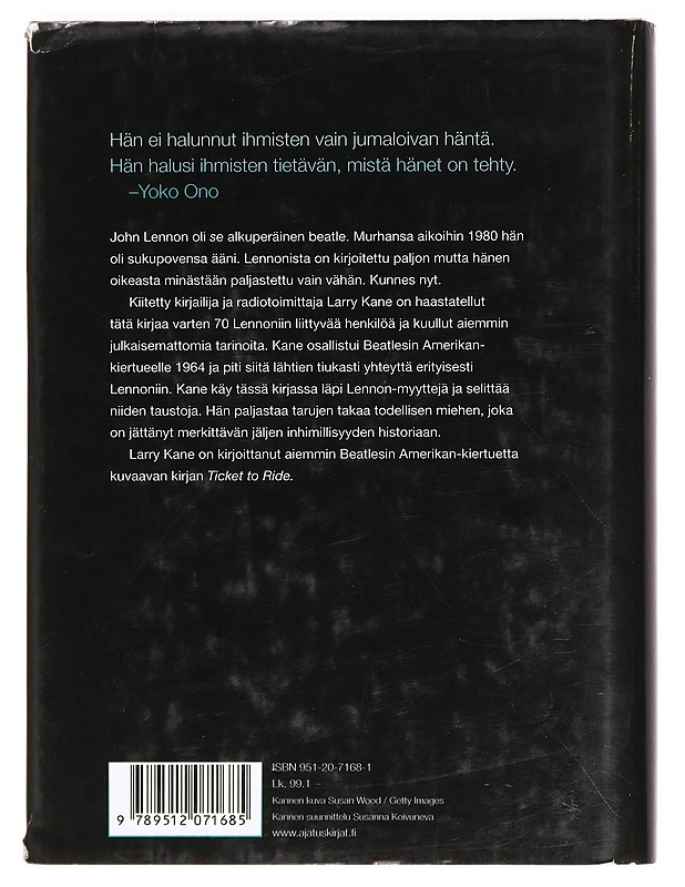 Lennon - Kane, Larry - Historiakirjat - 10105365343 - 1