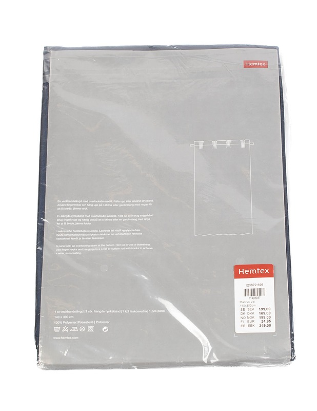 HEMTEX Laskosverho, 140 x 300 cm - Verhot ja kapat - 10105365386 - 1