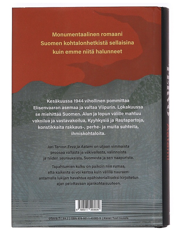 Eeva ja Aatami : epähistoriallinen romaani - Jari Tervo - Historiakirjat - 10105365477 - 1