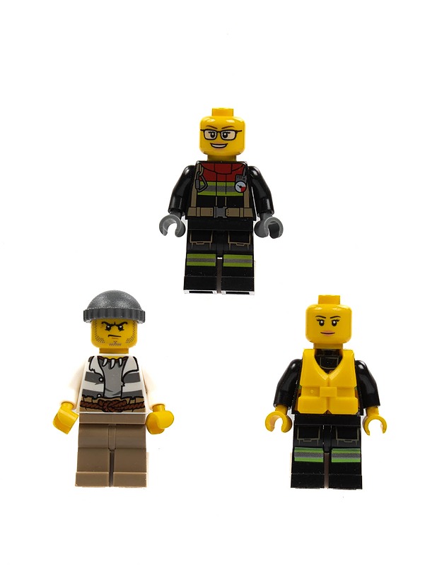 LEGO minifiguuri, 3 kpl - Lasten lelut - 10105365561 - 0