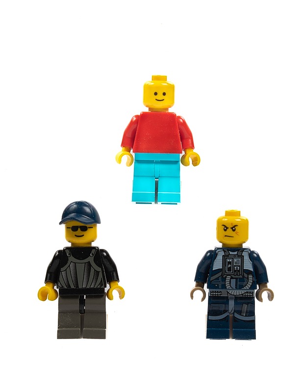 LEGO minifiguuri, 3 kpl - Lasten lelut - 10105365562 - 0