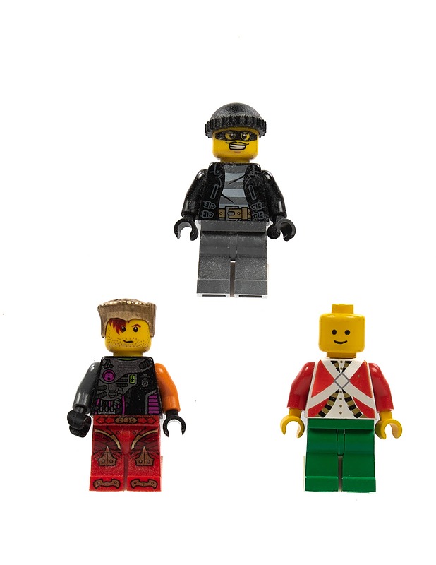 LEGO minifiguuri, 3 kpl - Lasten lelut - 10105365573 - 0