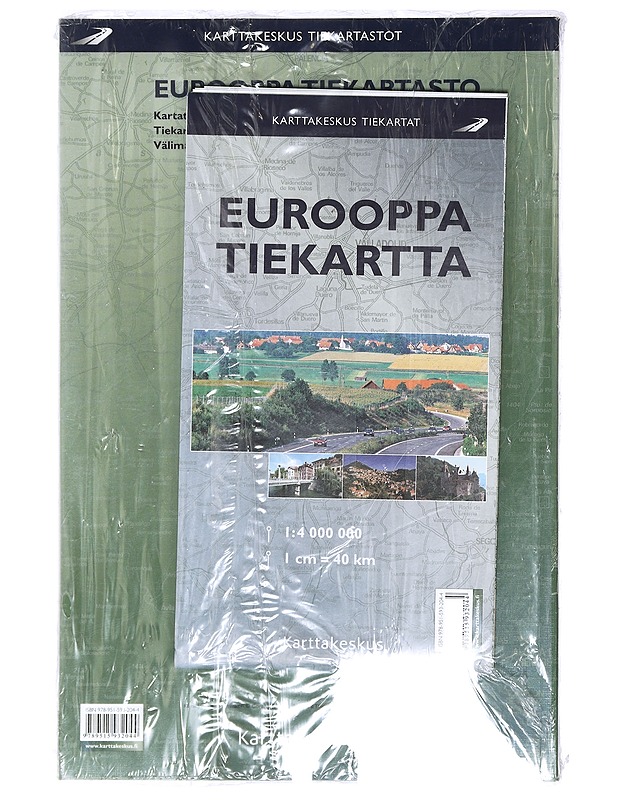 Eurooppa : tiekartasto - Tietokirjat ja oppaat - 10105365582 - 0