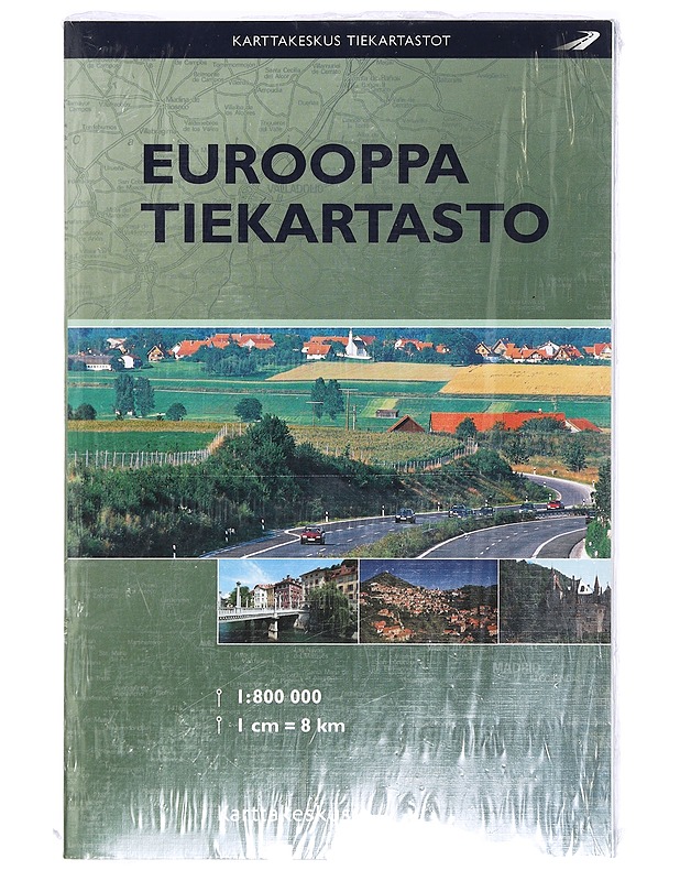 Eurooppa : tiekartasto - Tietokirjat ja oppaat - 10105365582 - 1