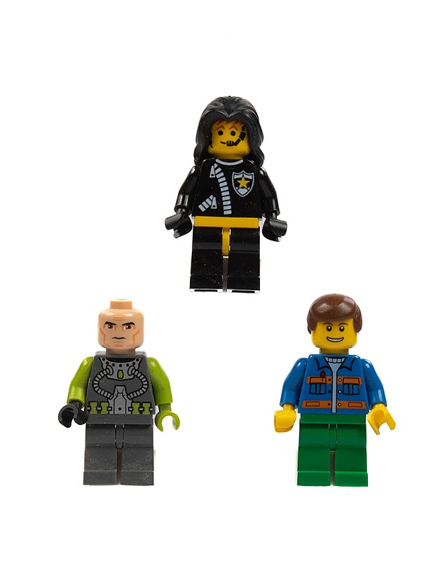 LEGO minifiguuri, 3 kpl - Lasten lelut - 10105365585 - 0