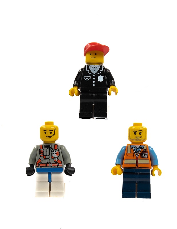 LEGO minifiguuri, 3 kpl - Lasten lelut - 10105365591 - 0