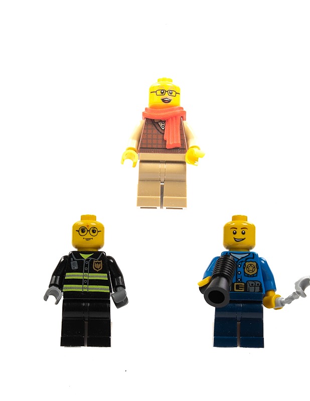LEGO minifiguuri, 3 kpl - Lasten lelut - 10105365611 - 0