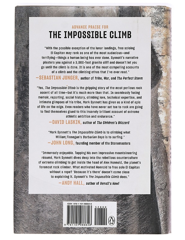 The impossible climb - Synnott, Mark - Elämäkerrat ja muistelmat - 10105365701 - 1