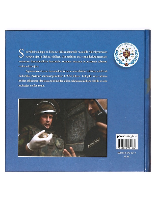 Leijona-areena : suomalaiset rauhanrakentajina Balkanilla - Marjatta Hinkkala - Tietokirjat ja oppaat - 10105365696 - 1