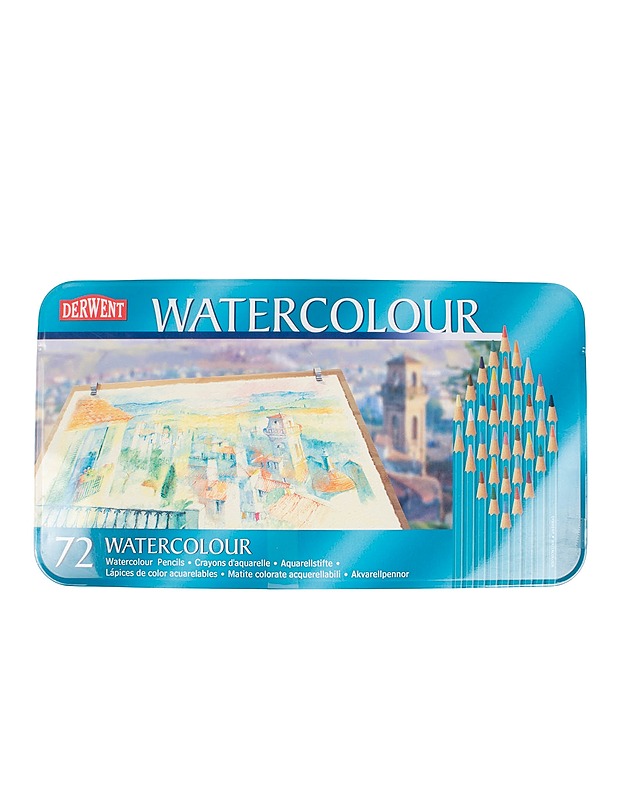 DERWENT Watercolour, vesivärikynät - Askartelu - 10105365756 - 0