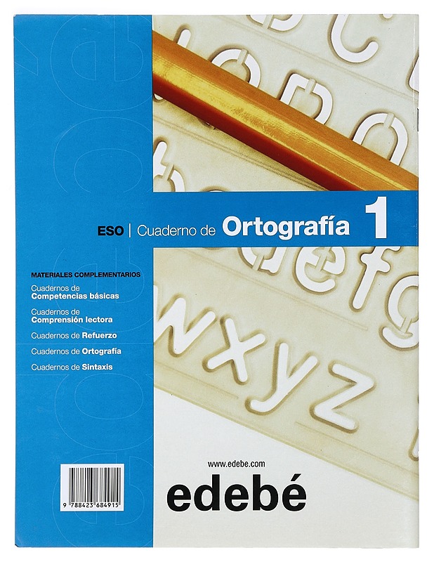Cuaderno de Ortografía 1 - Obra Colectiva Edebé - Tietokirjat ja oppaat - 10105365807 - 1