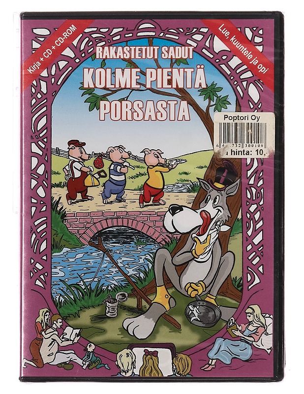 Kolme pientä porsasta - DVD - DVD-elokuvat - 10105365816 - 0