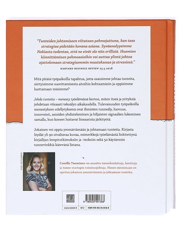 Johda tunteita : menesty työelämässä - Camilla Tuominen - Tietokirjat ja oppaat - 10105365879 - 1