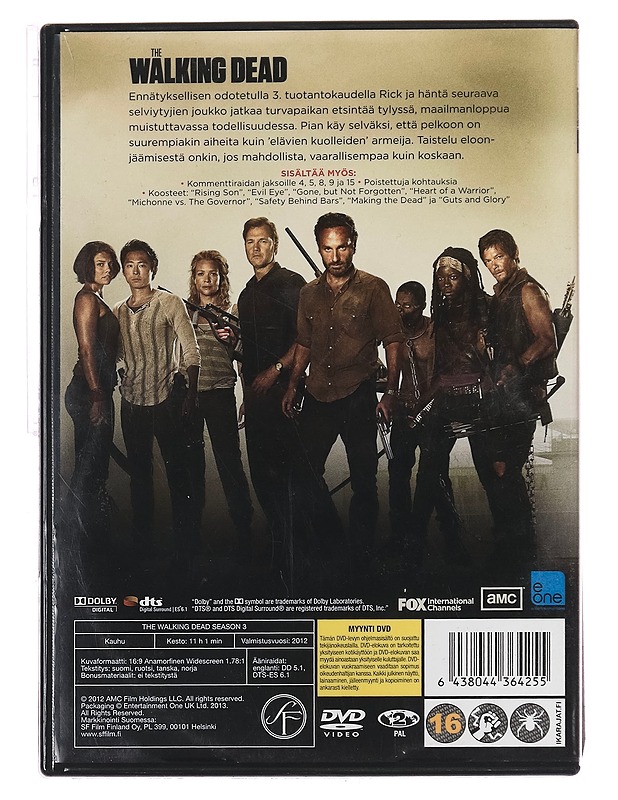 The Walking Dead Season 3 - DVD - DVD-elokuvat - 10105365971 - 1