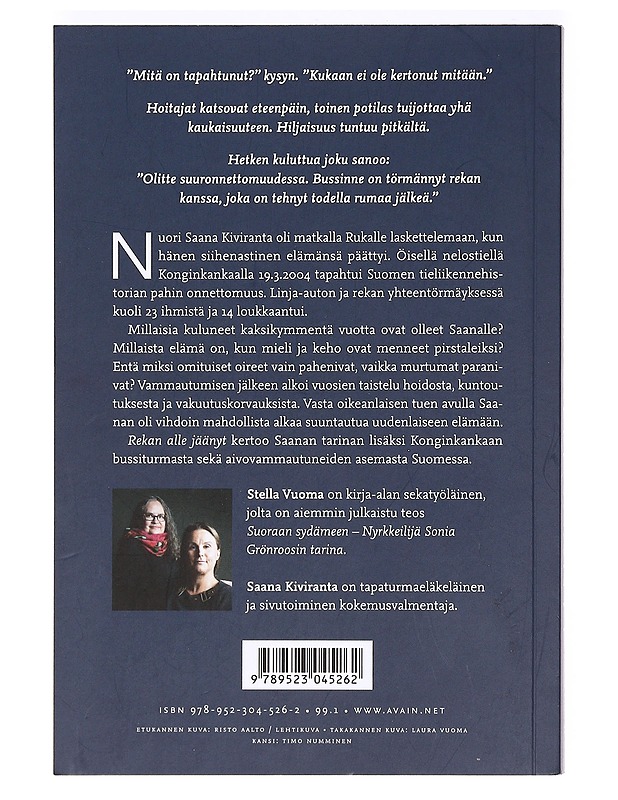 Rekan alle jäänyt - Vuoma, Stella - Elämäkerrat ja muistelmat - 10105366091 - 1