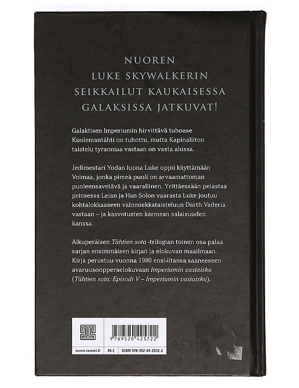 Imperiumin vastaisku : episodi V - Glut, Donald F. - Fantasia- ja scifi - 10105366275 - 1