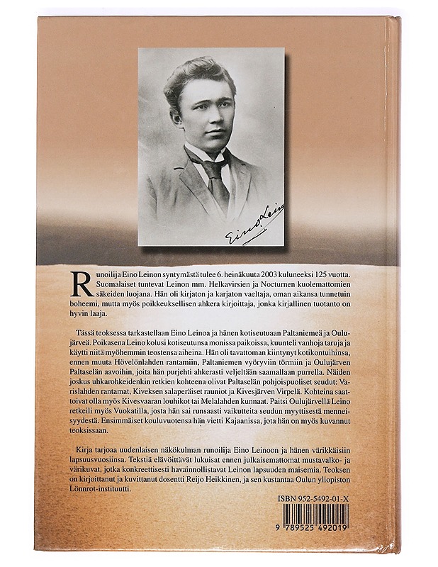 Aavoja ja vaaroja : Eino Leino ja kotiseutu - Reijo Heikkinen - Elämäkerrat ja muistelmat - 10105366375 - 1