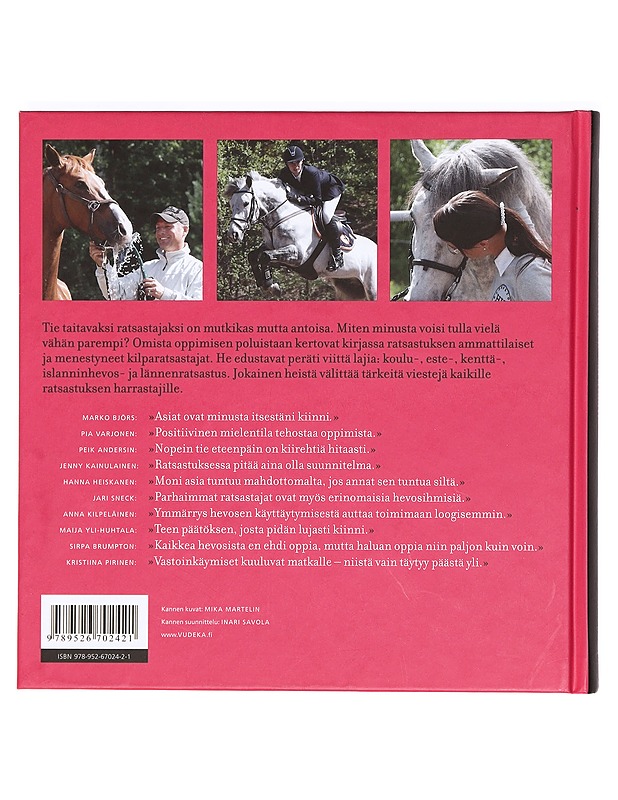 Syvemmälle satulaan - Syvärinen, Katri - Tietokirjat ja oppaat - 10105366479 - 1