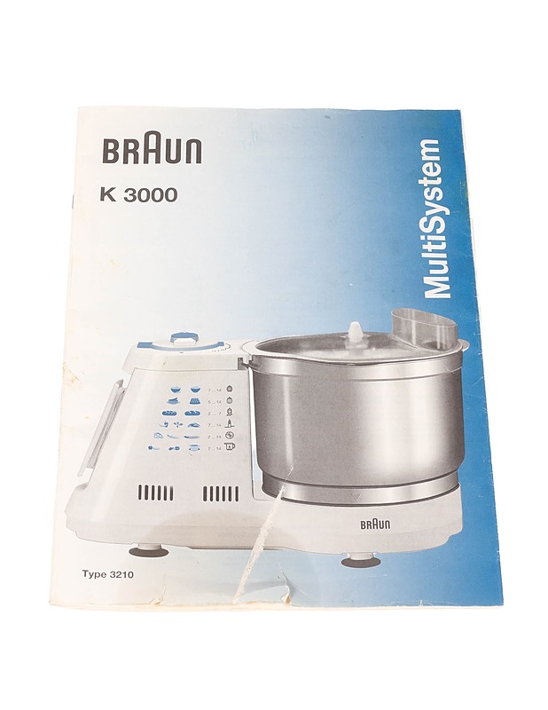BRAUN K 3000 monitoimikone - Pienkodinkoneet - 10105366639 - 4