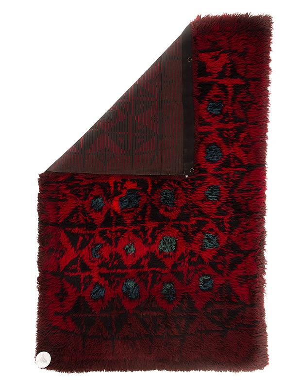 Palokärki ryijy, 122x190 cm - Designsuosikit - 10105366960 - 1