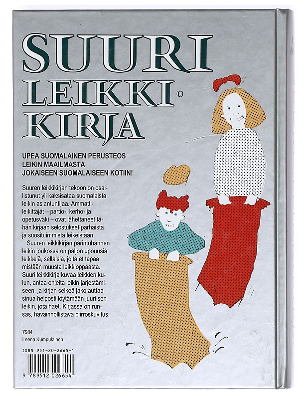 Suuri leikkikirja - Aulio, Olli - Harrastekirjat - 10105366959 - 1
