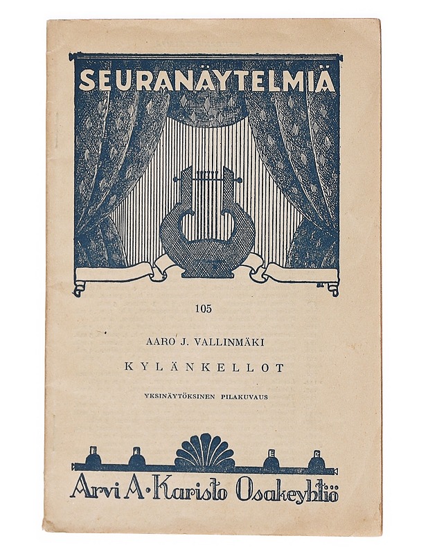 Kylänkellot - Vallinmäki, Aaro J. - Runot ja näytelmät - 10105366961 - 0
