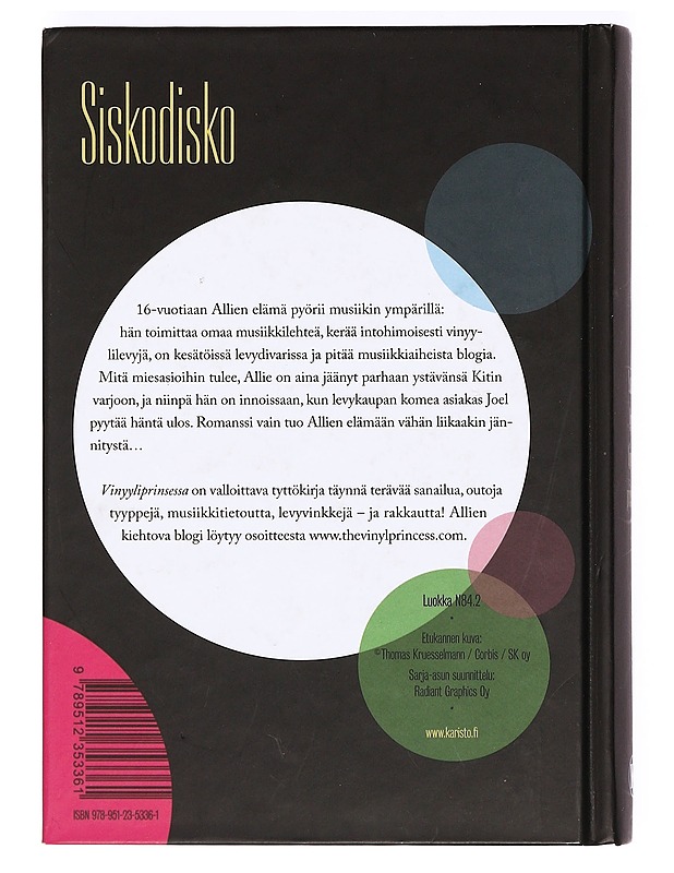 Vinyyliprinsessa - Prinz, Yvonne - Musiikki- ja elokuvakirjat - 10105367019 - 1