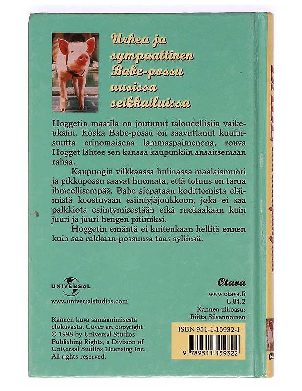 Babe suurkaupungissa - Fontes, Ron - Lastenkirjat - 10105367113 - 1