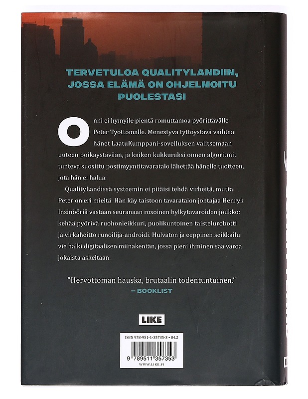 QualityLand - Kling, Marc-Uwe - Fantasia- ja scifi - 10105367115 - 1
