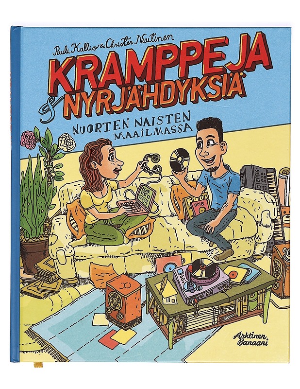Kramppeja & nyrjähdyksiä nuorten naisten maailmassa - Kallio, Pauli - Sarjakuvat - 10105367153 - 0