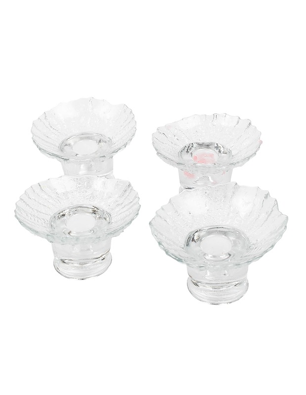 RIIHIMÄEN LASI Kehrä kynttilänjalka, 4 kpl - Designsuosikit - 10105367369 - 1