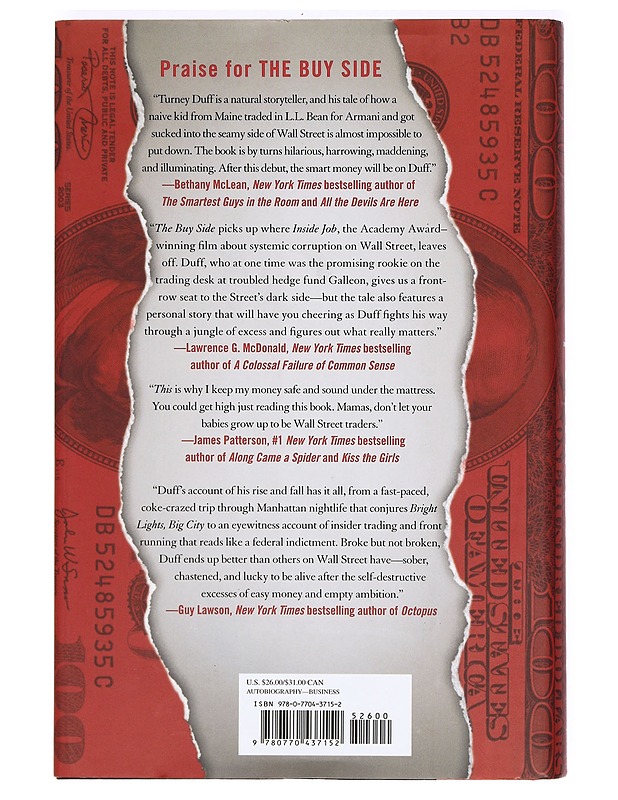 The Buy Side - Duff, Turney - Elämäkerrat ja muistelmat - 10105367381 - 1