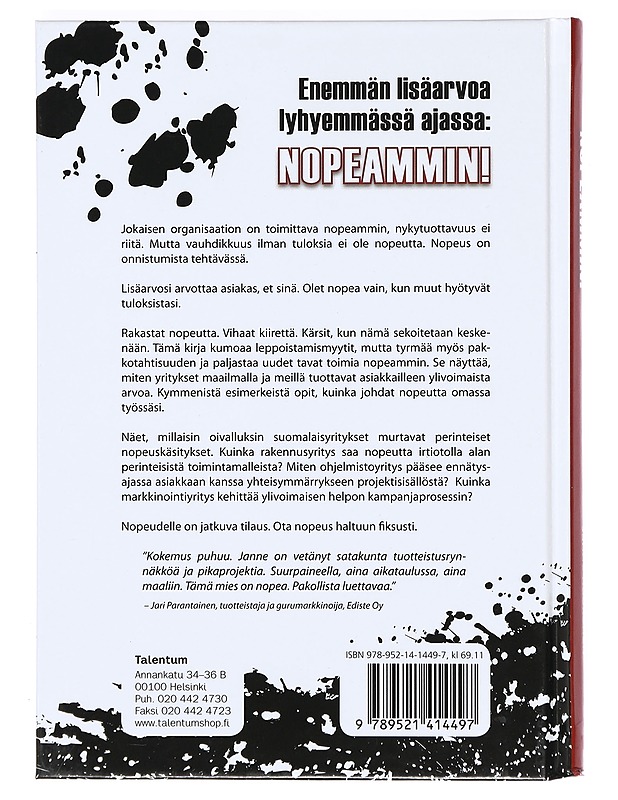 Nopeammin! - Janne Ruokonen - Tietokirjat ja oppaat - 10105367422 - 1