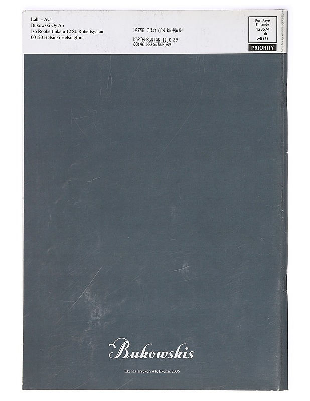 Huutokauppa No 129 : Collector : Helsinki 14.6.2006 - Bukowskis - Lehdet - 10105367442 - 1