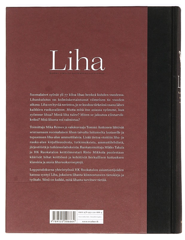 Liha : kaikki lihasta laitumelta lautaselle - Remes, Mika - Tietokirjat ja oppaat - 10105367502 - 1